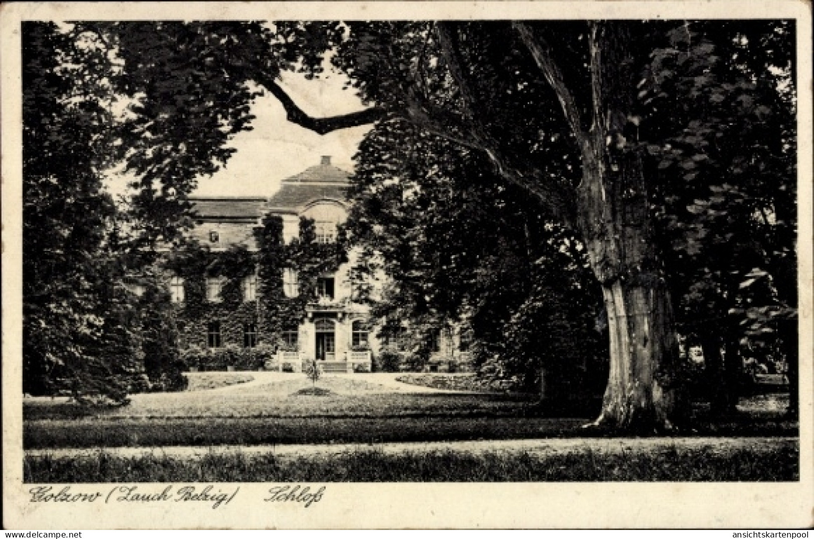 CPA Golzow Kreis Zauch-Belzig, Schloss