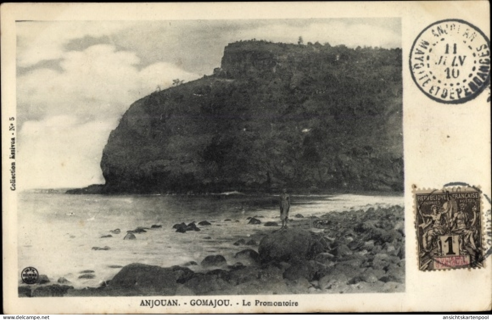 CPA Gomajou Anjouan Komoren, Le Promontoire
