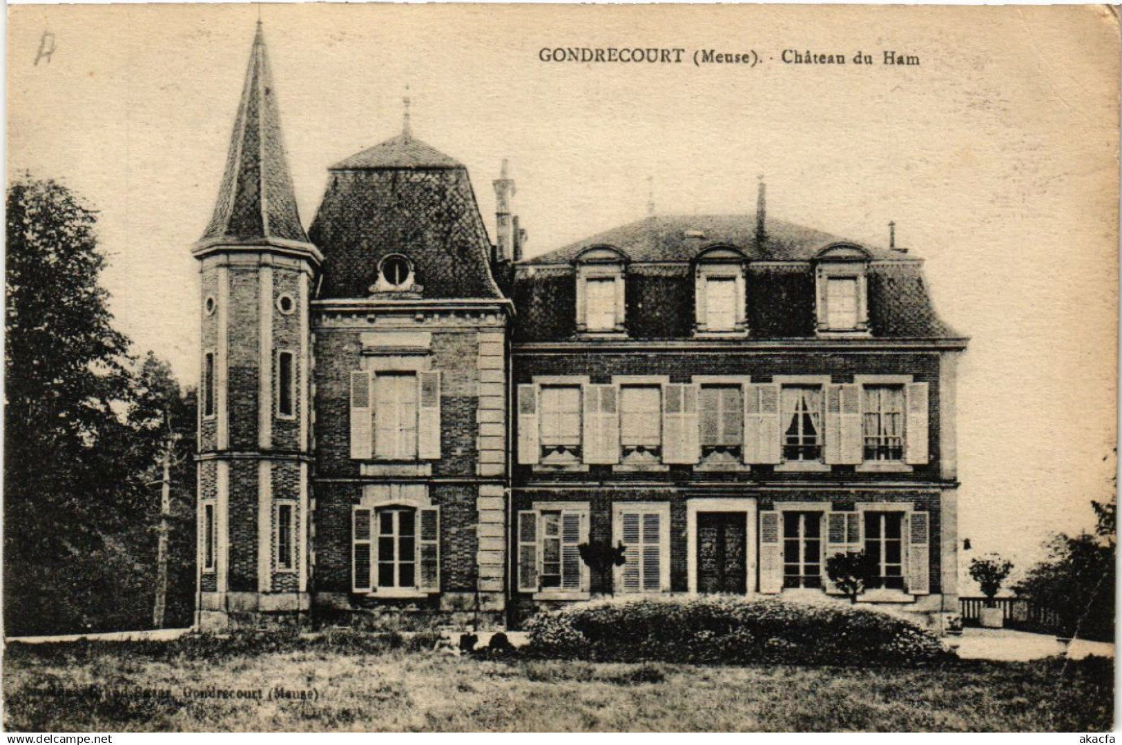 CPA GONDRECOURT - Chateau du Ham (631397)