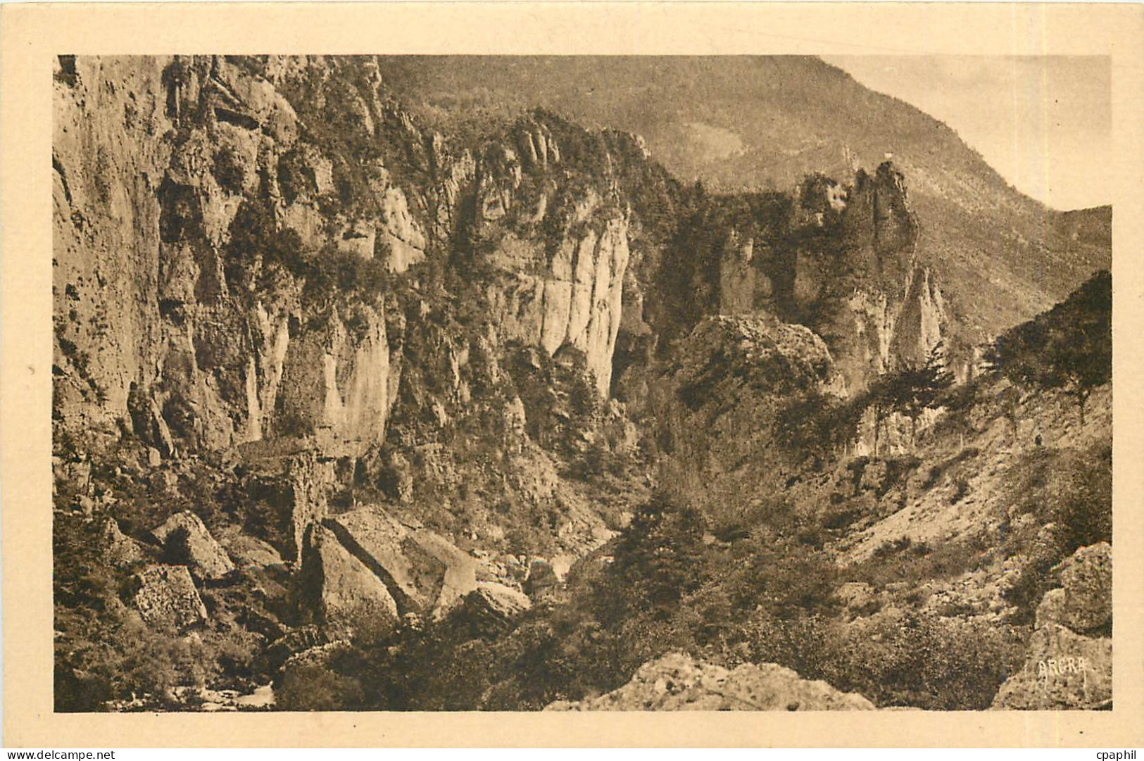 CPA Gorges du Tarn Le Pas de Soucy