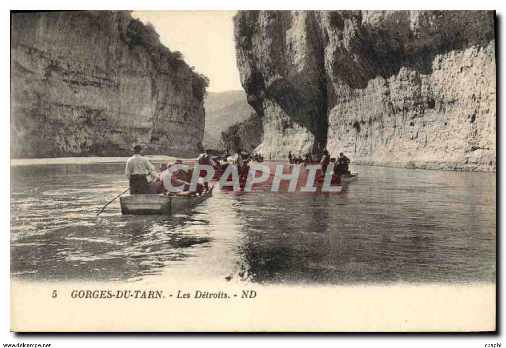 CPA Gorges du Tarn Les Detroits