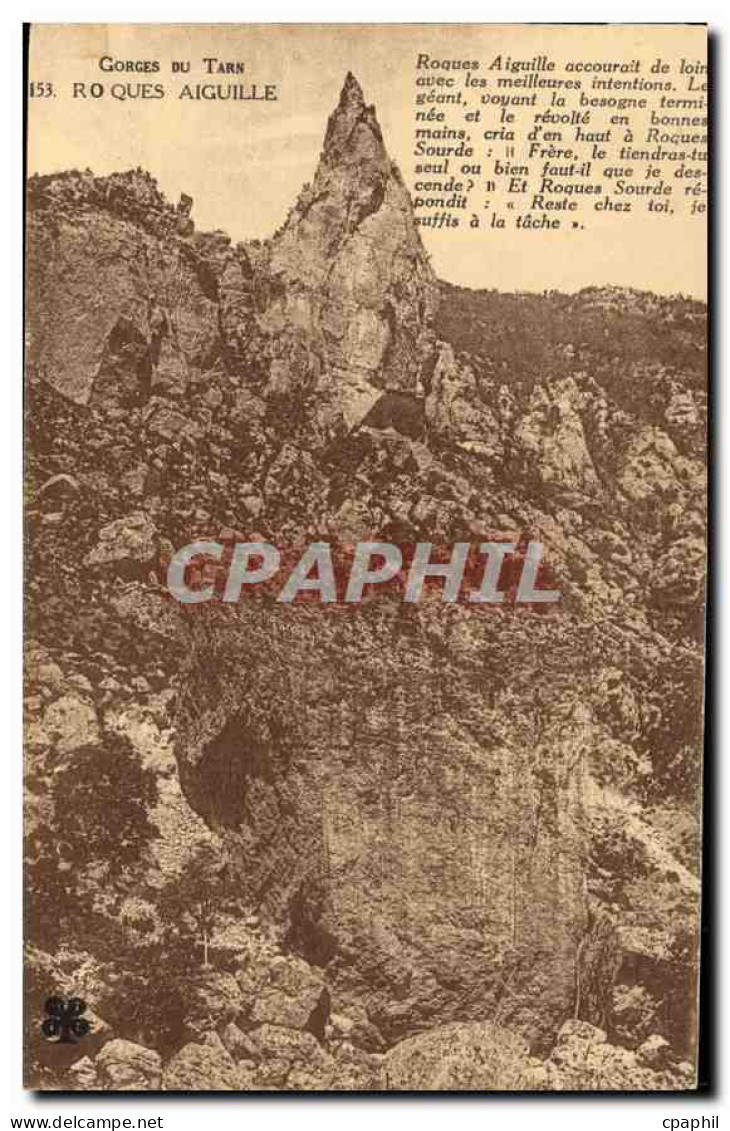 CPA Gorges du Tarn Roques Aiguille