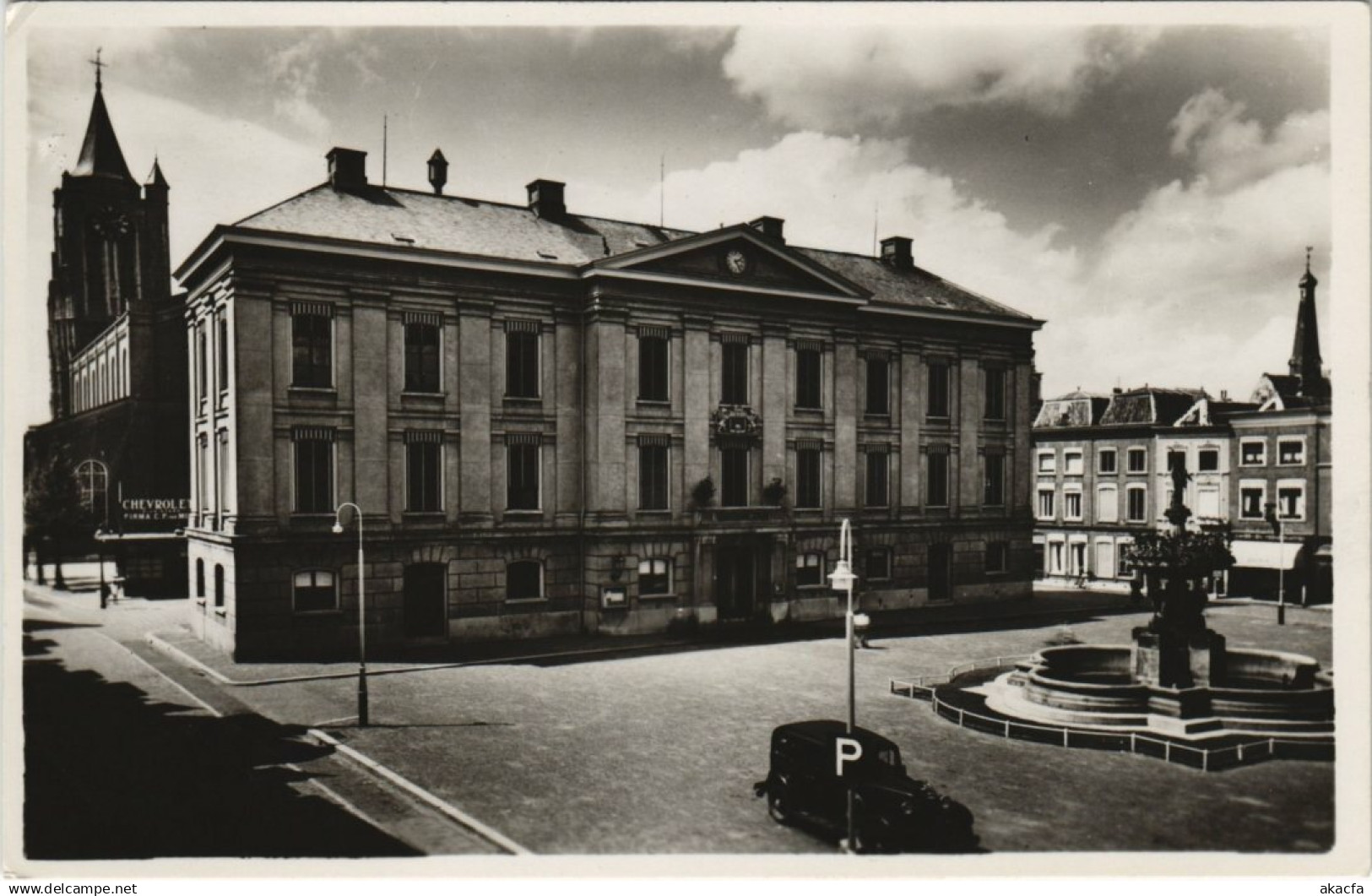 CPA Gorinchem Markt met Stadhuis NETHERLANDS (713988)