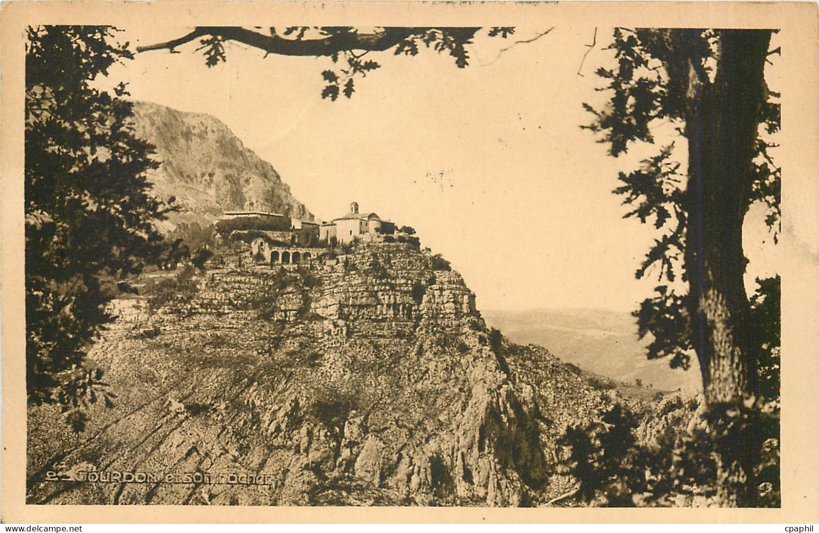 CPA Gourdon Vue generale