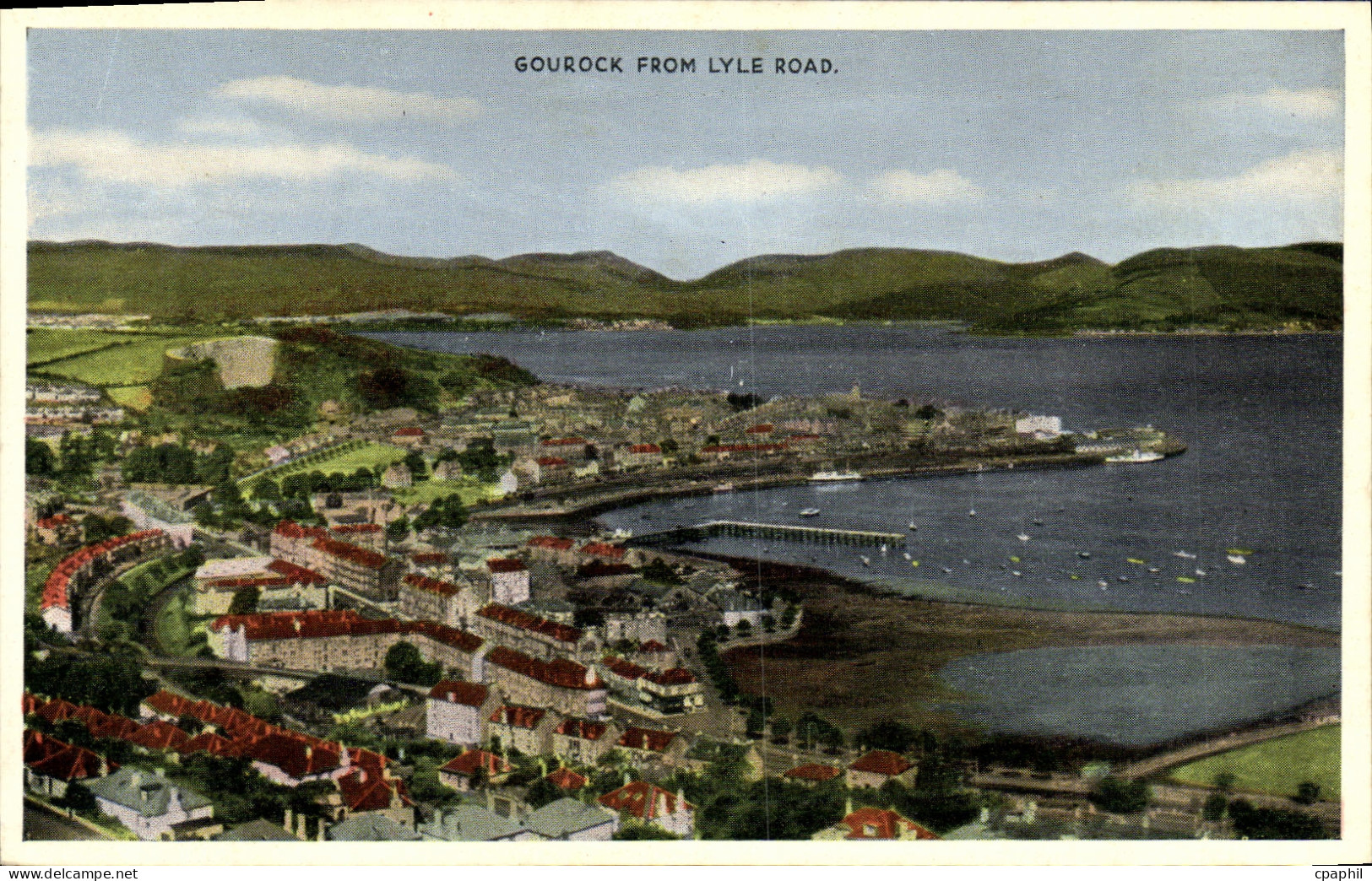 CPA Gourock from Lyle Road