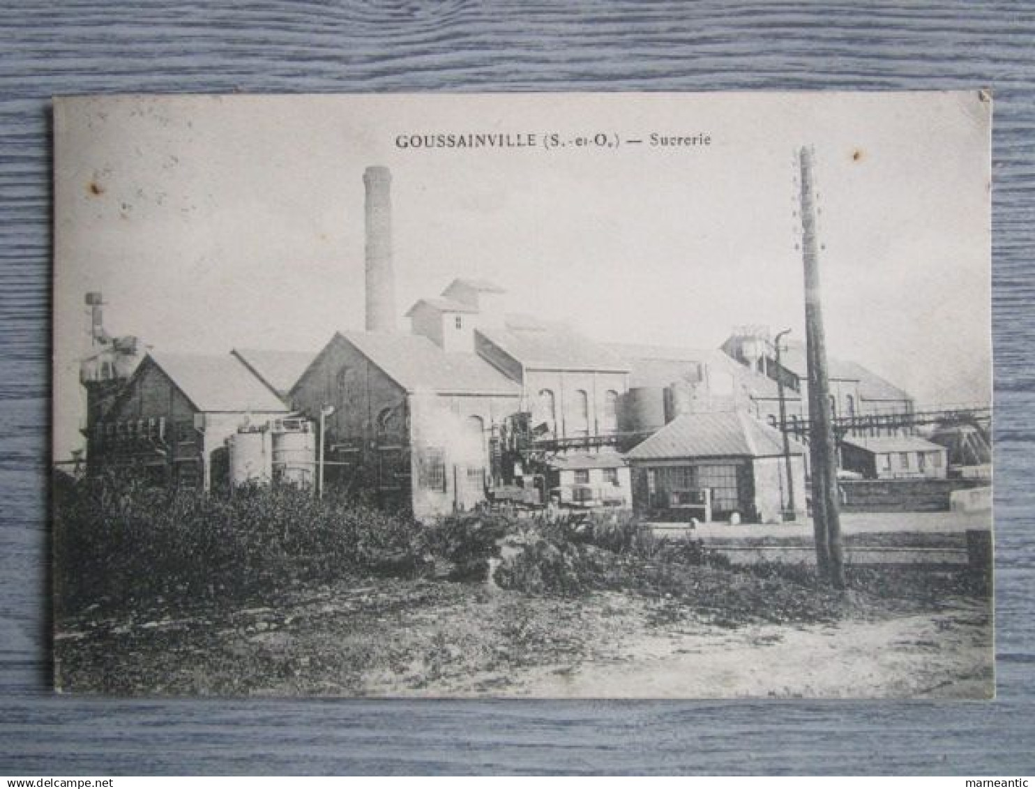 CPA Goussainville (95) la sucrerie