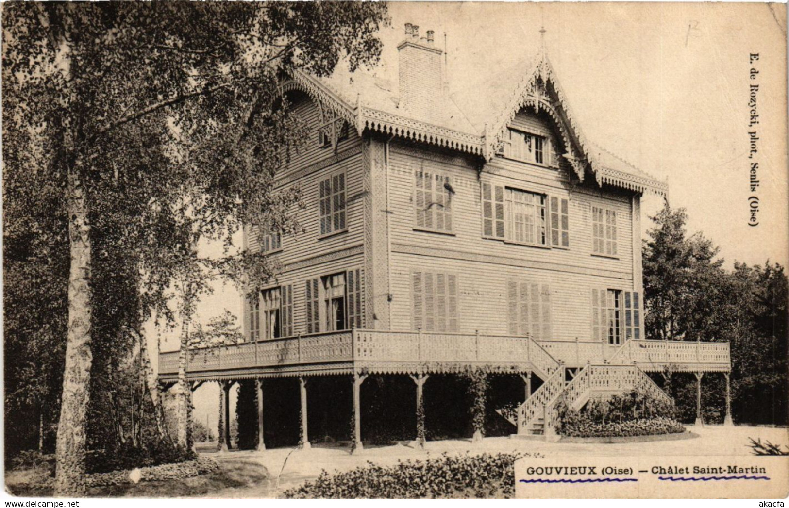CPA GOUVIEUX-Chalet St-MARTIN (423453)