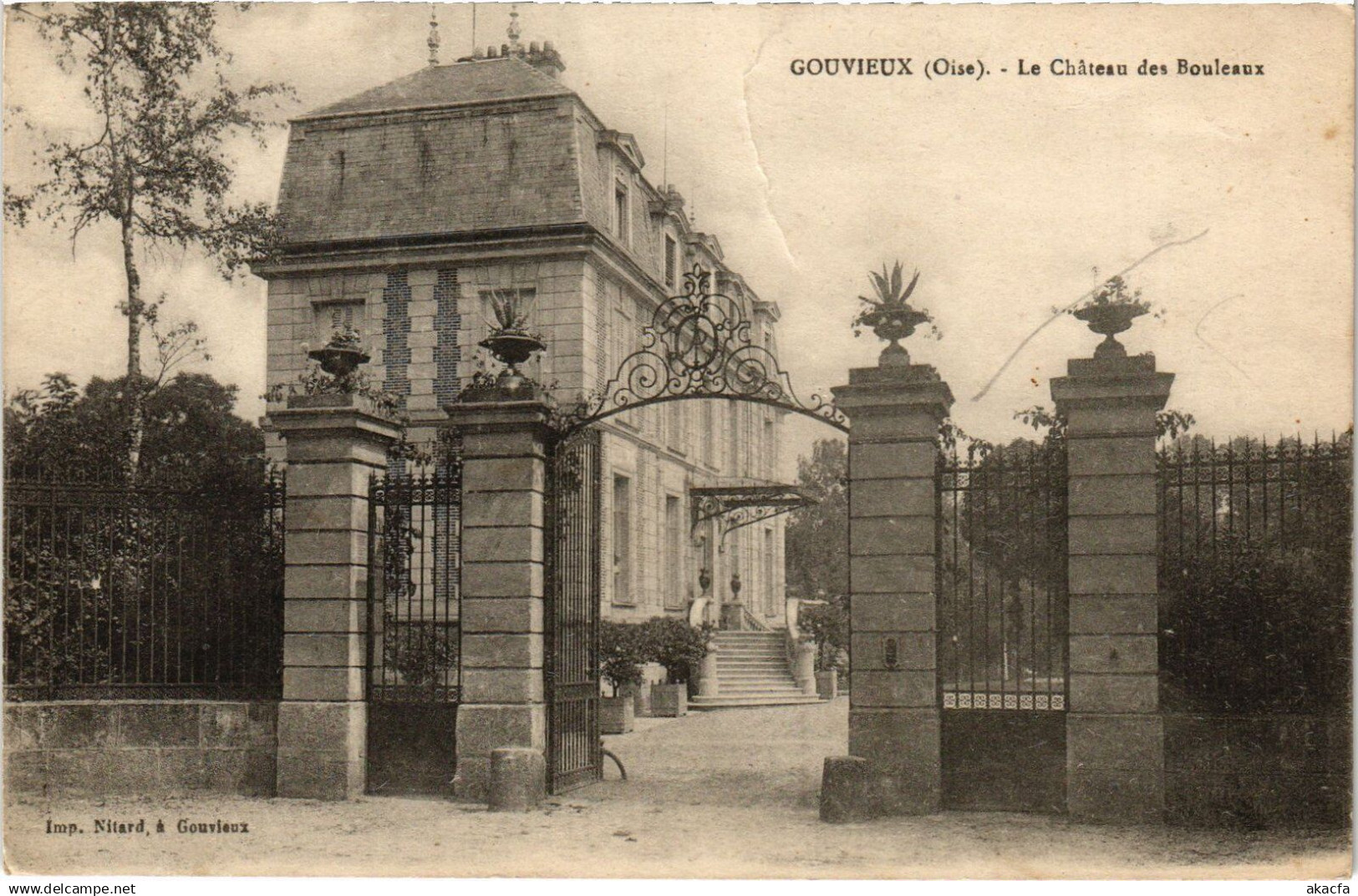 CPA Gouvieux Chateau des Bouleaux (1186719)