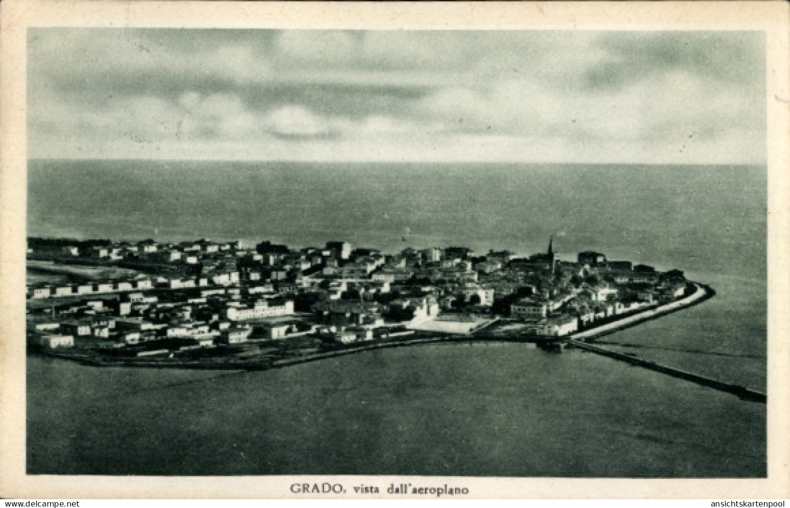 CPA Grado Friuli Venezia Giulia, Fliegeraufnahme