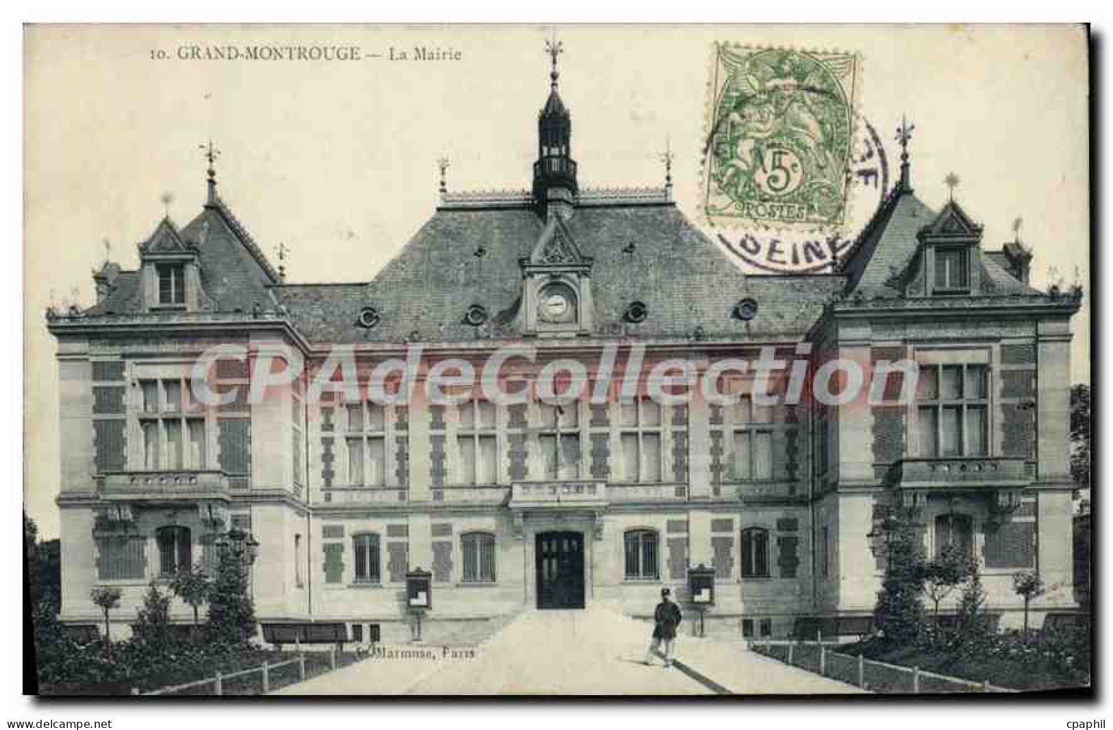 CPA Grand Montrouge La Mairie