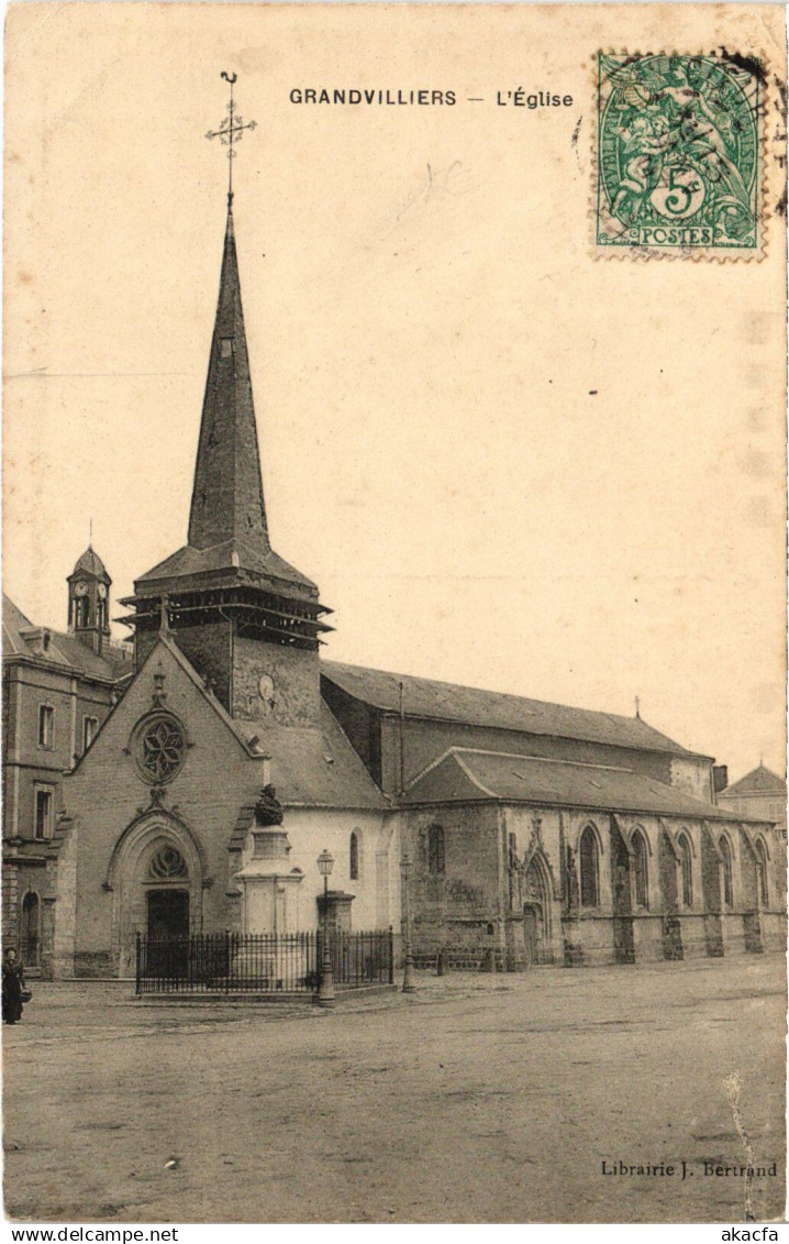 CPA Grandvilliers Église (1187215)