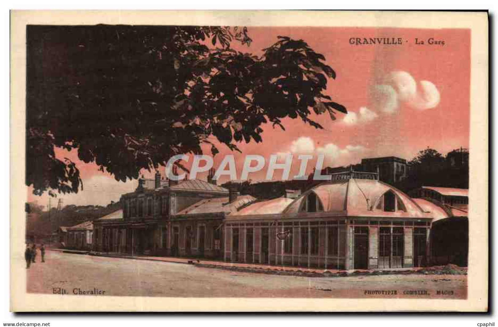 CPA Granville La Gare