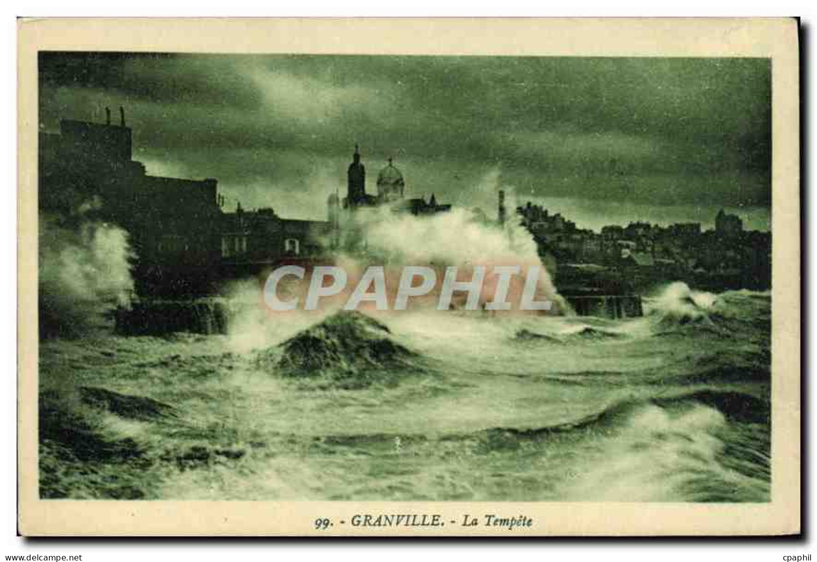 CPA Granville La Tempete