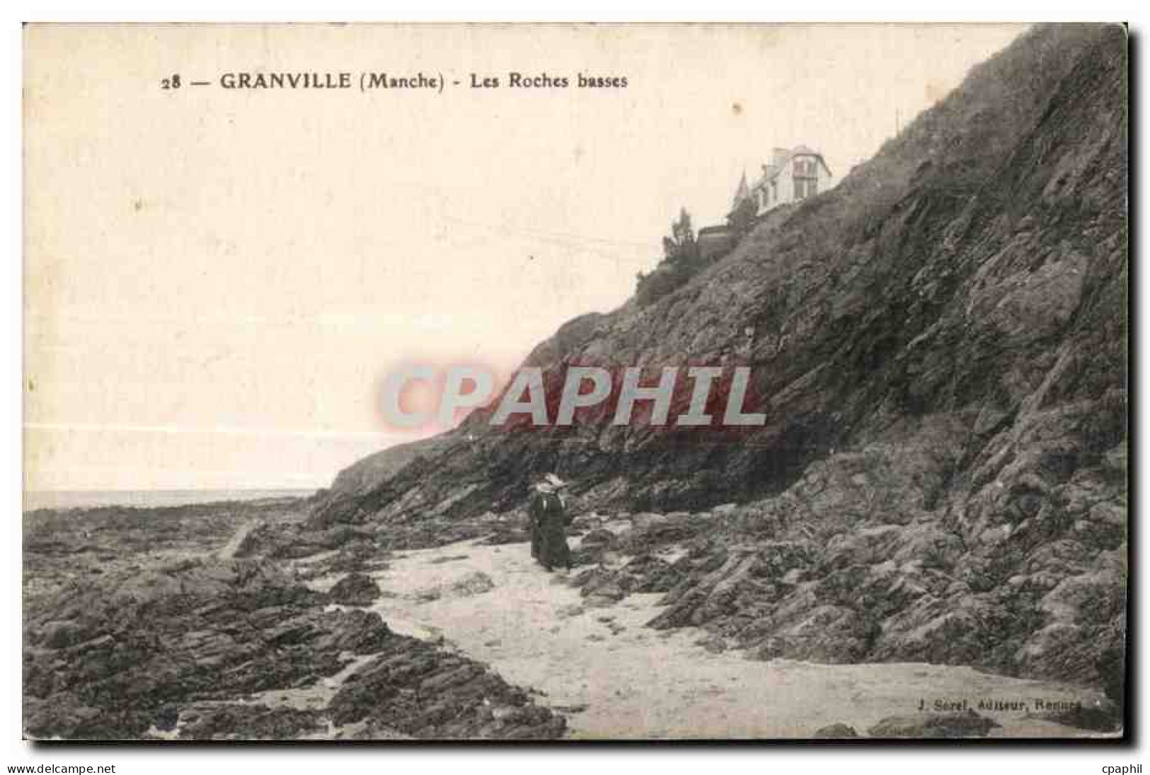 CPA Granville Les Roches basses