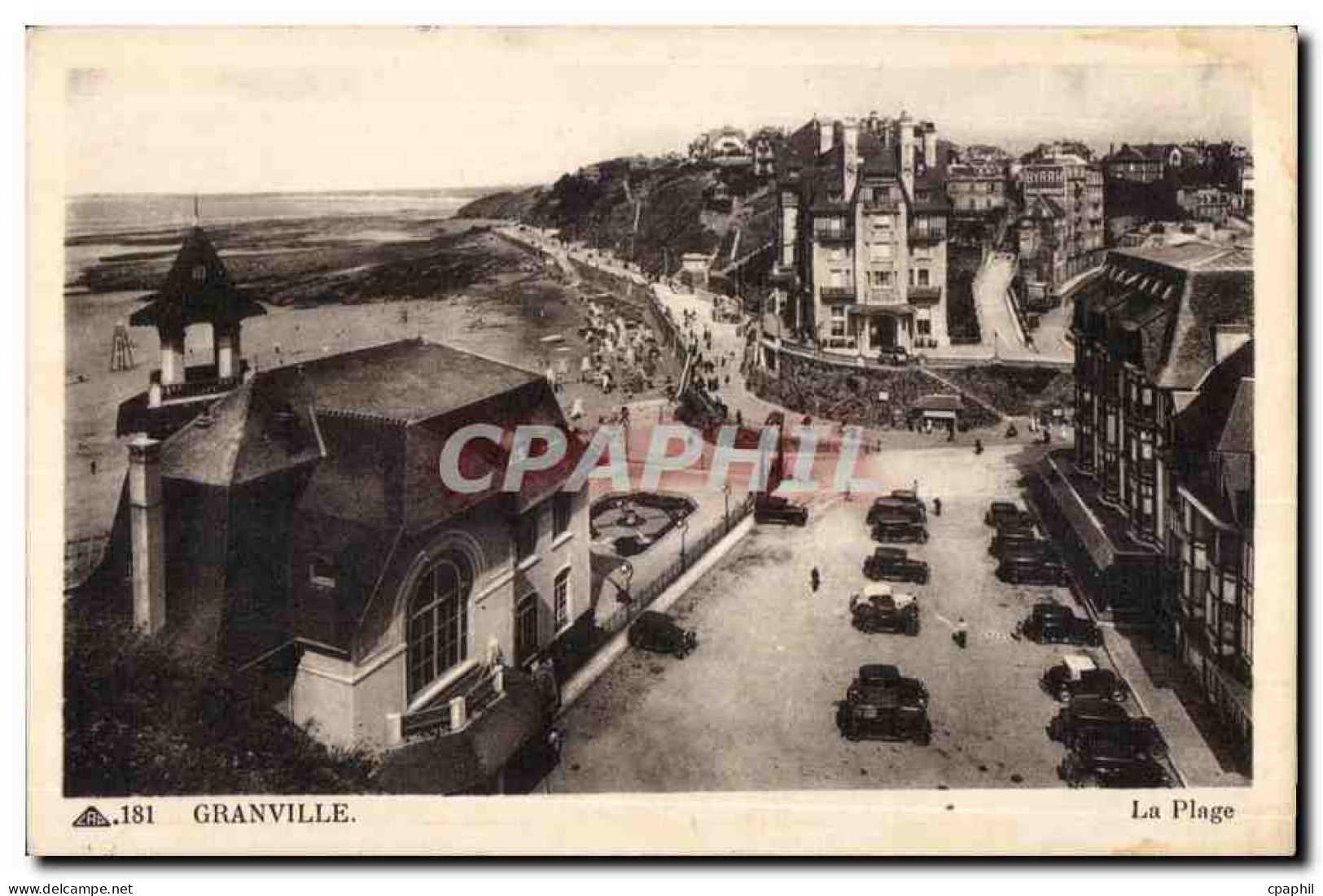 CPA Granville Plage