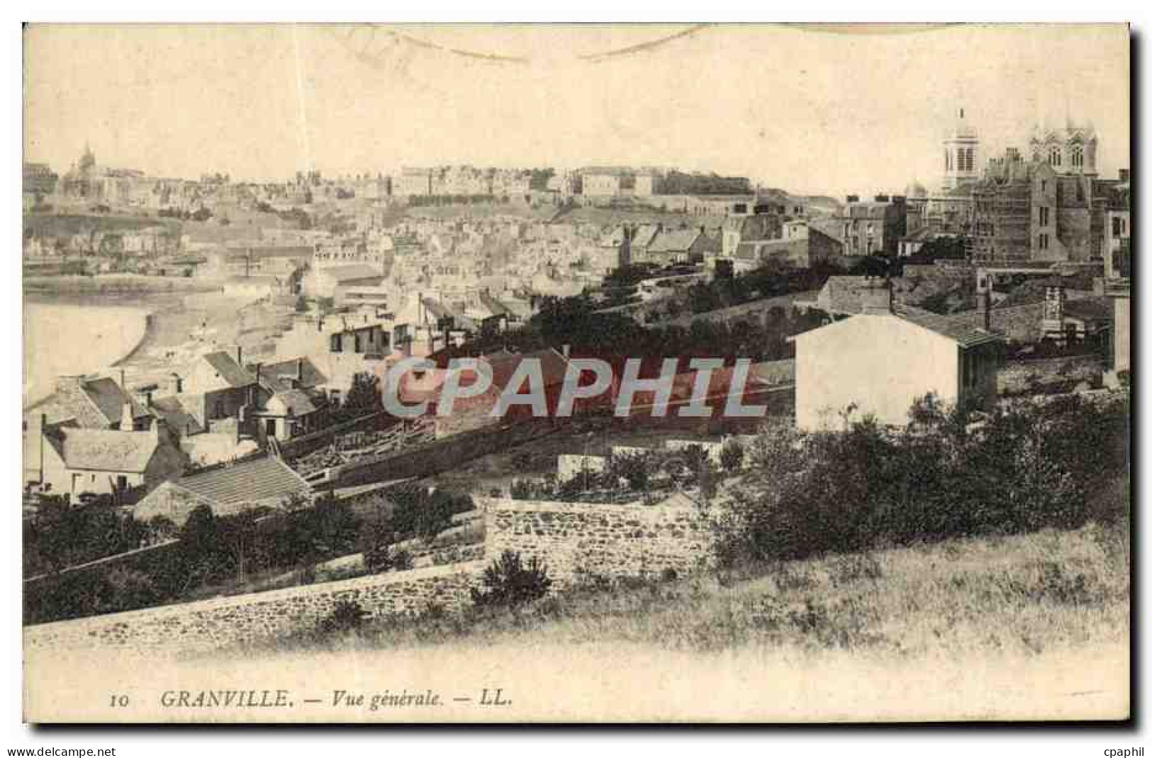 CPA Granville Vue Generale