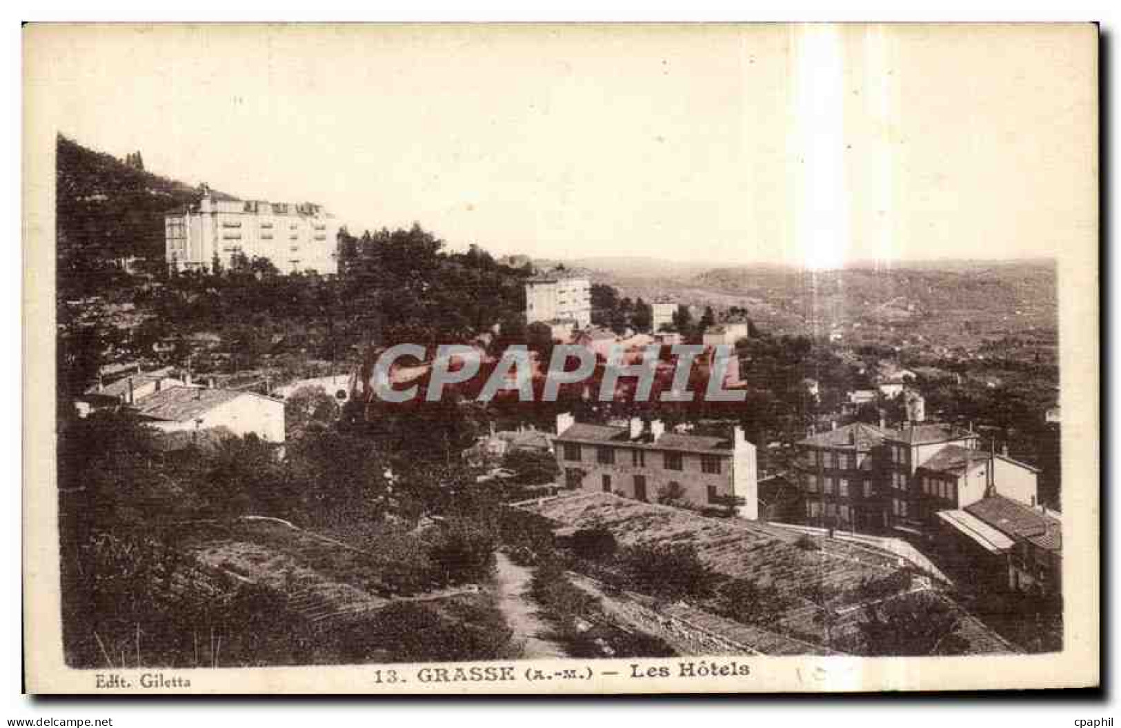 CPA Grasse Les Hotels