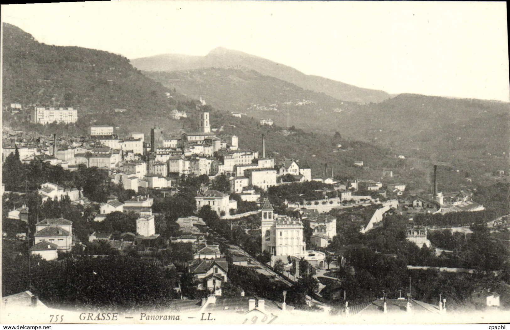 CPA Grasse Panorama