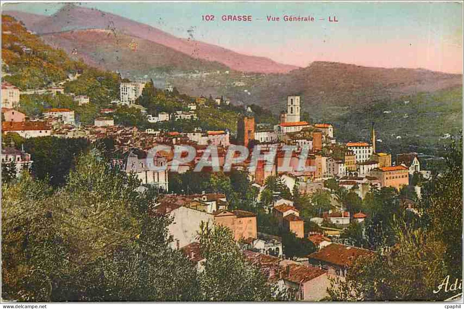 CPA Grasse vue generale