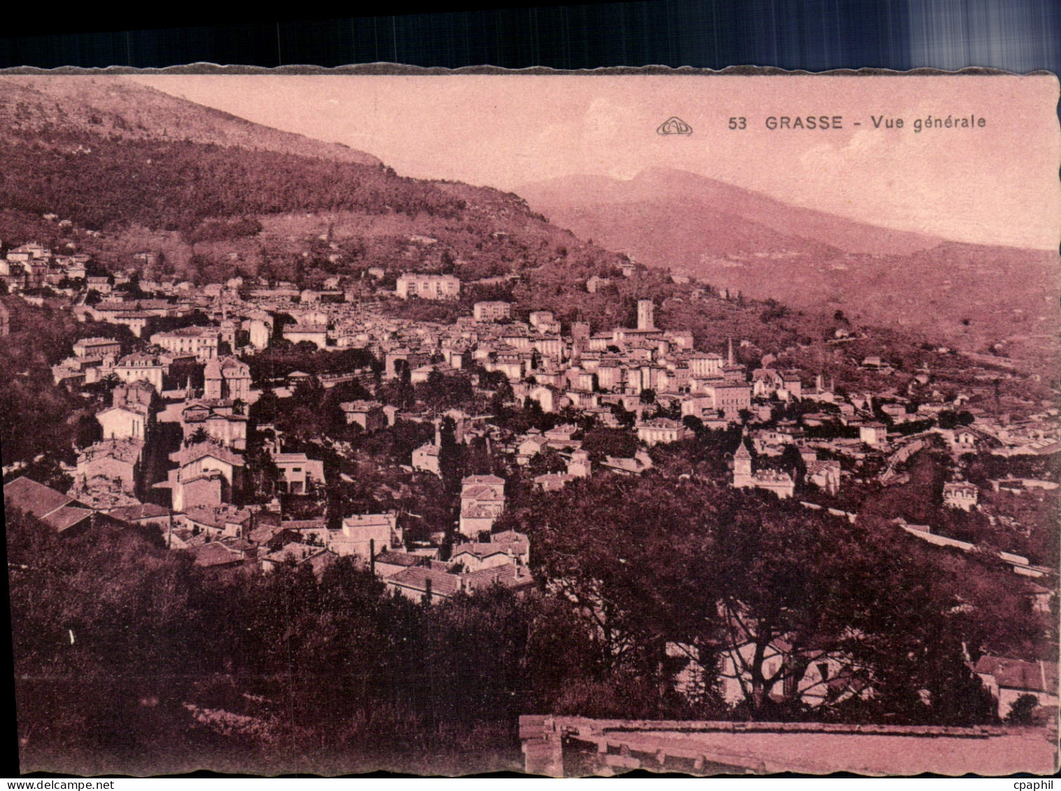 CPA Grasse vue generale