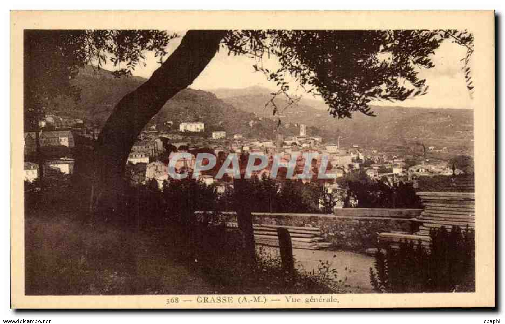 CPA Grasse Vue Generale