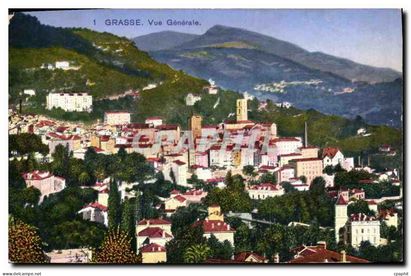 CPA Grasse Vue generale