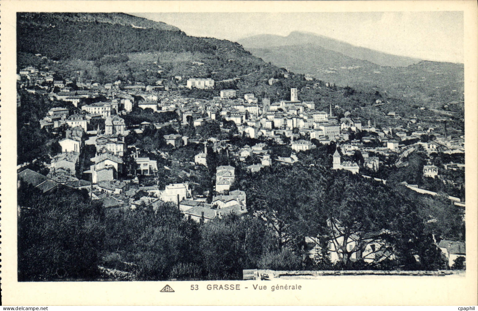 CPA Grasse Vue generale