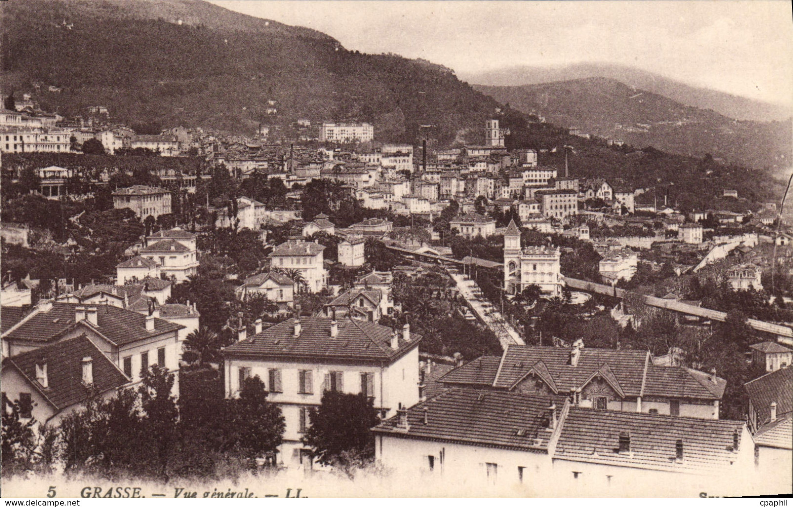 CPA Grasse Vue generale