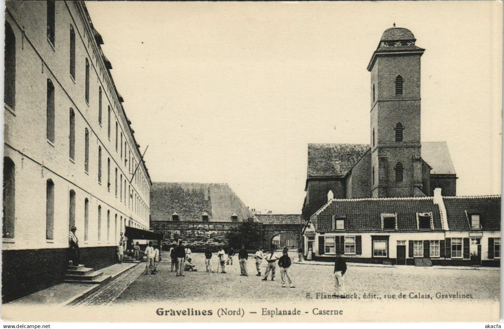 CPA GRAVELINES - Esplande (136284)