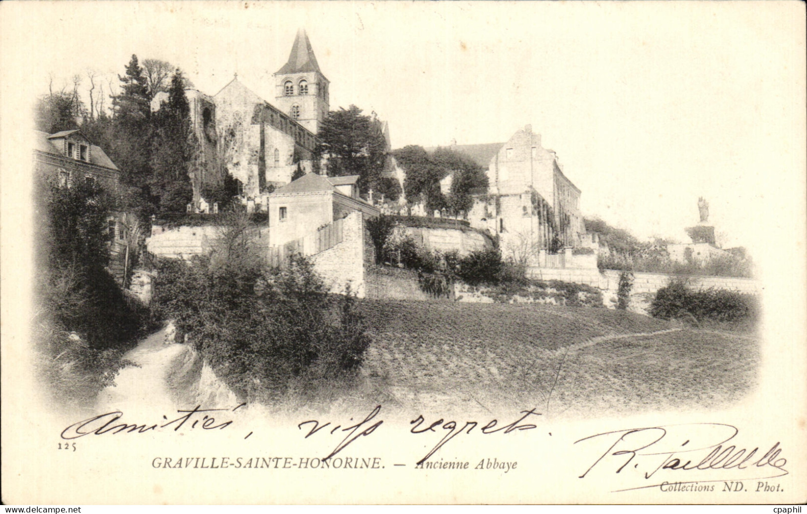 CPA Graville Sainte Honorine
