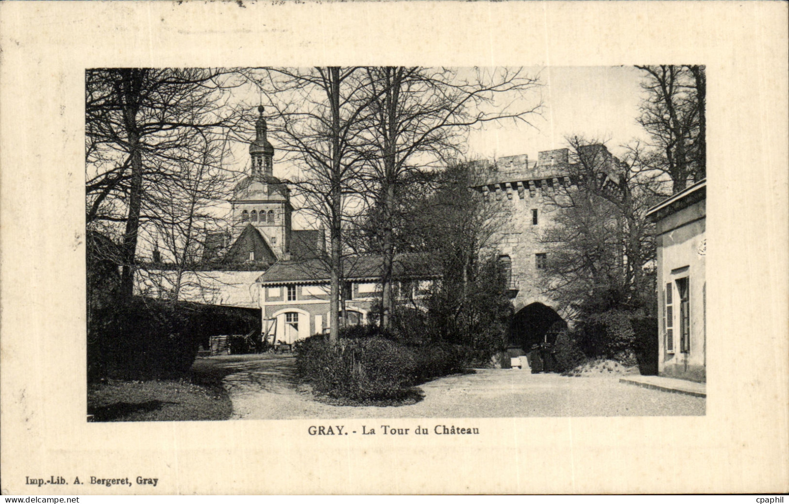 CPA Gray La Tour du Chateau