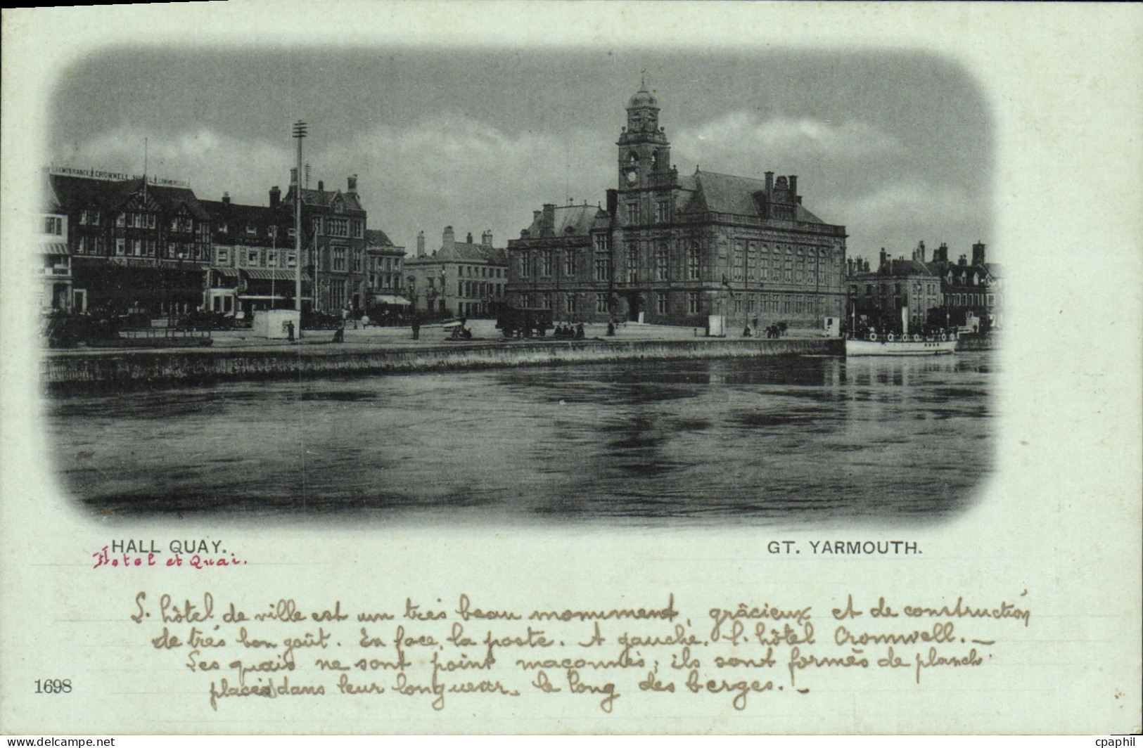 CPA Great Yarmouth Hall Quay