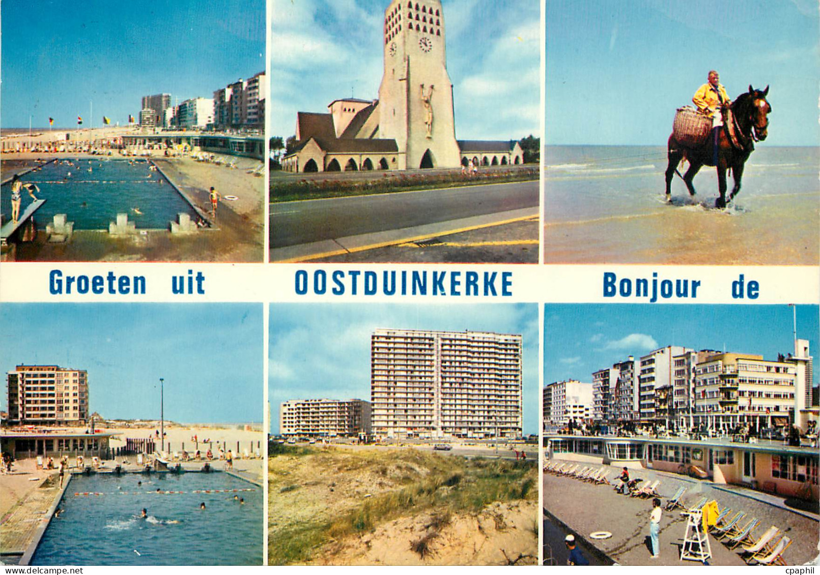 CPA Greeting uit oostduinkerke