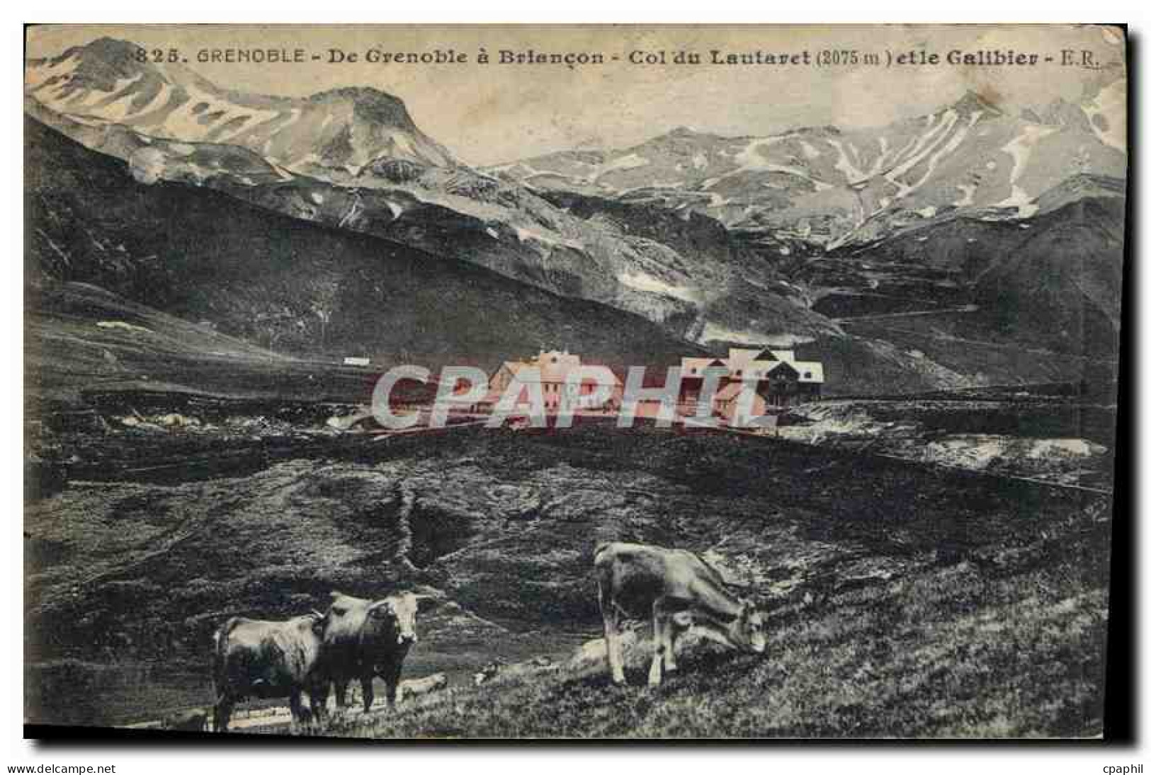 CPA Grenoble De Grenoble Briancon Col du Lautaret 2075 m