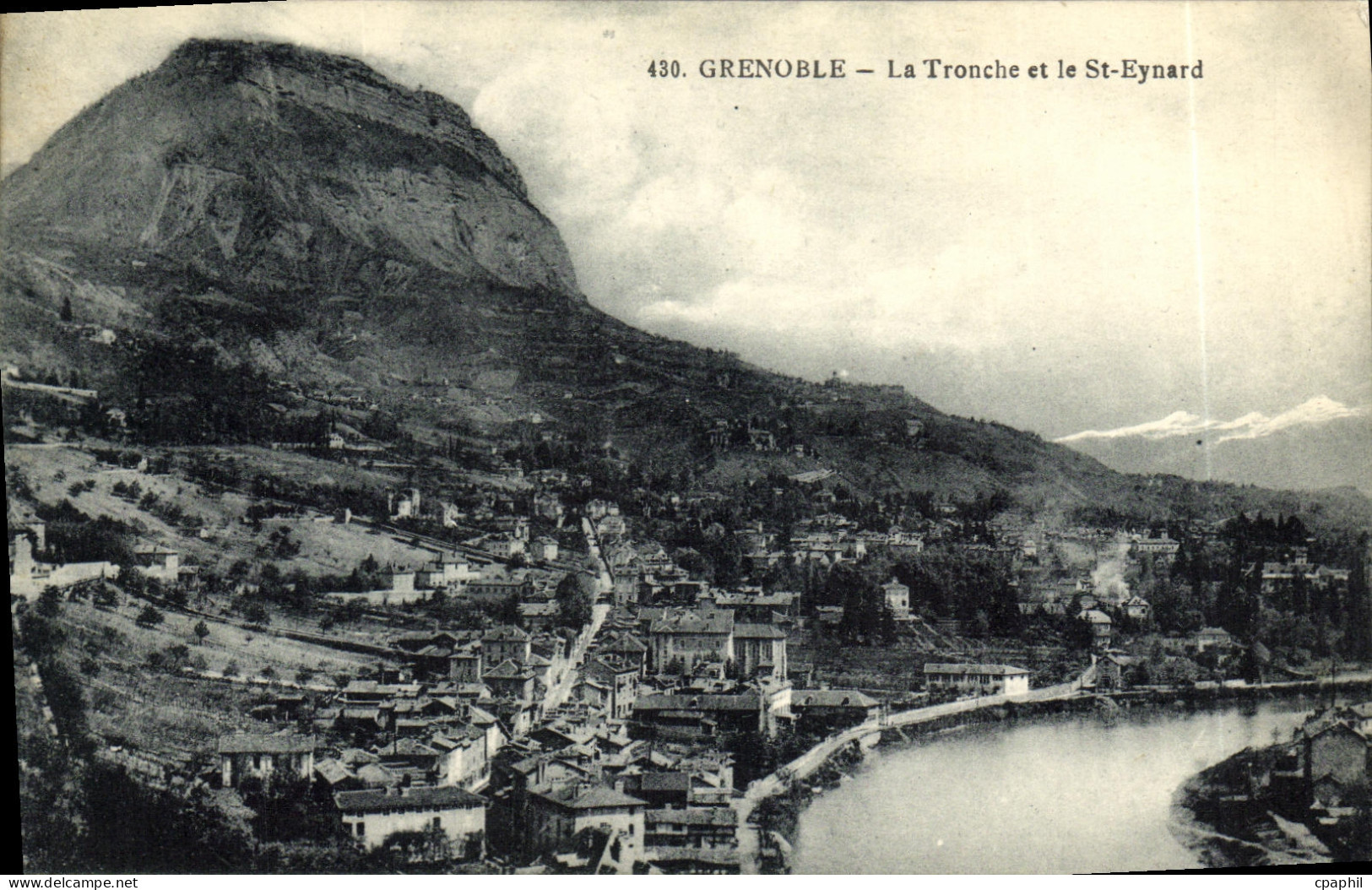 CPA Grenoble La Tronche et le St Eynard