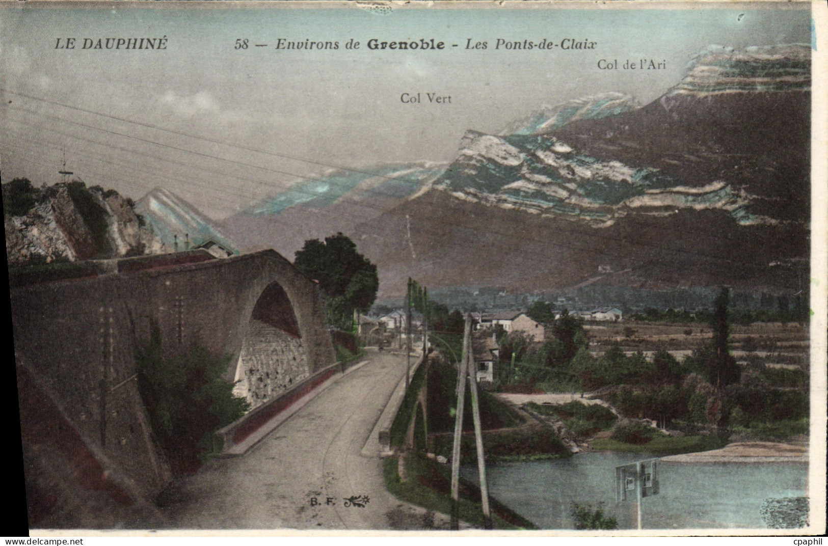 CPA Grenoble Les Ponts De Claix