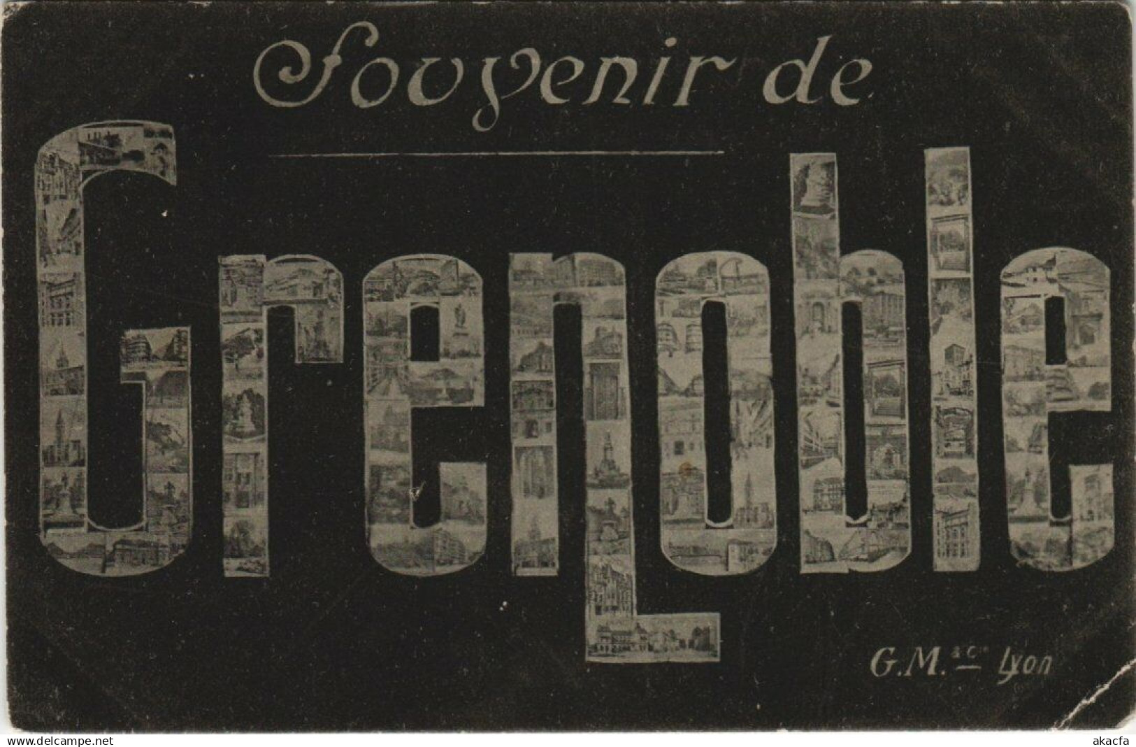CPA GRENOBLE Souvenir de GRENOBLE (685712)