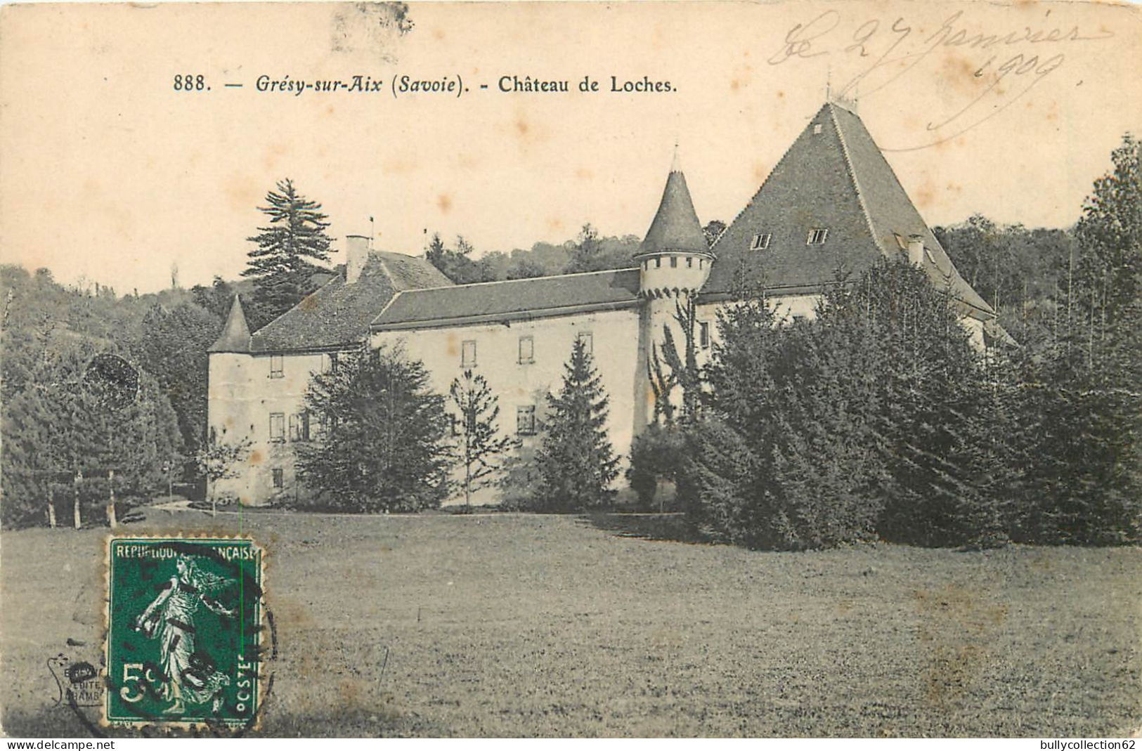 CPA Grésy sur Aix 73/71