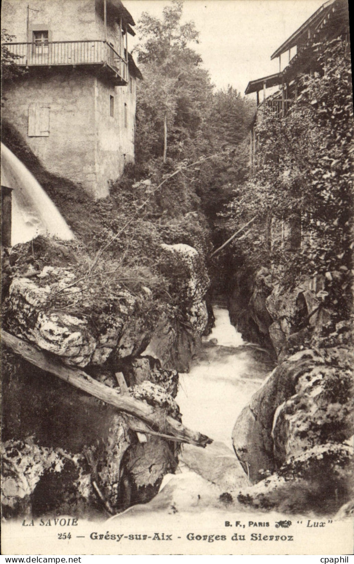 CPA Gresy sur Aix Gorges du Sierroz