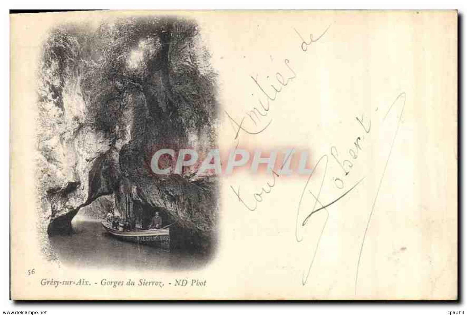 CPA Gresy sur Aix Gorges du Sierroz