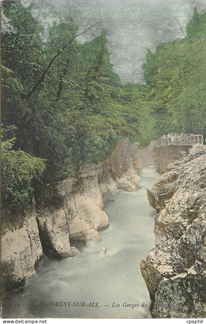 CPA Gresy sur Aix Les Gorges