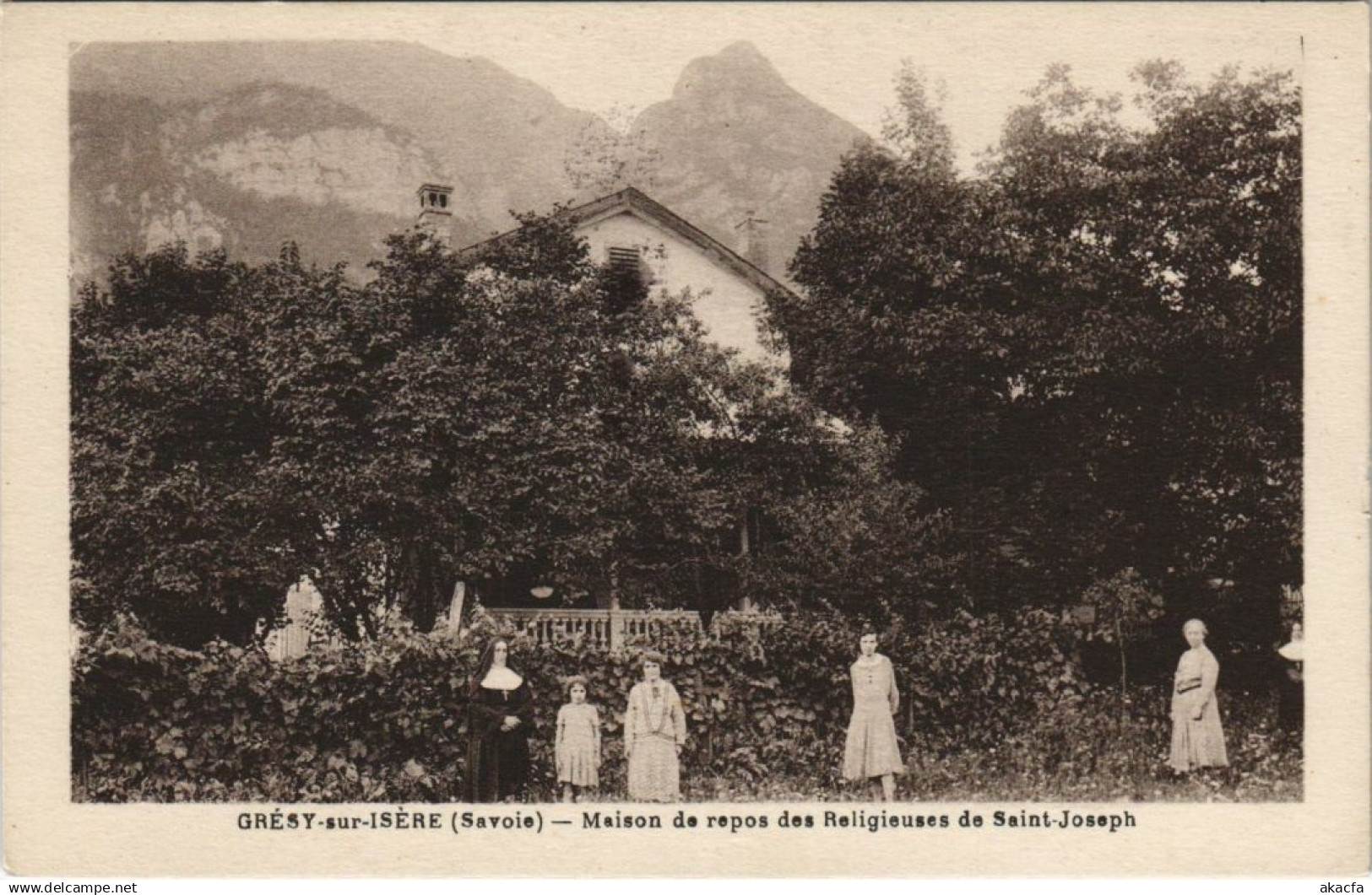 CPA GRESY-sur-ISERE Maison de Repos des Religieuses de Saint-Joseph (1193284)