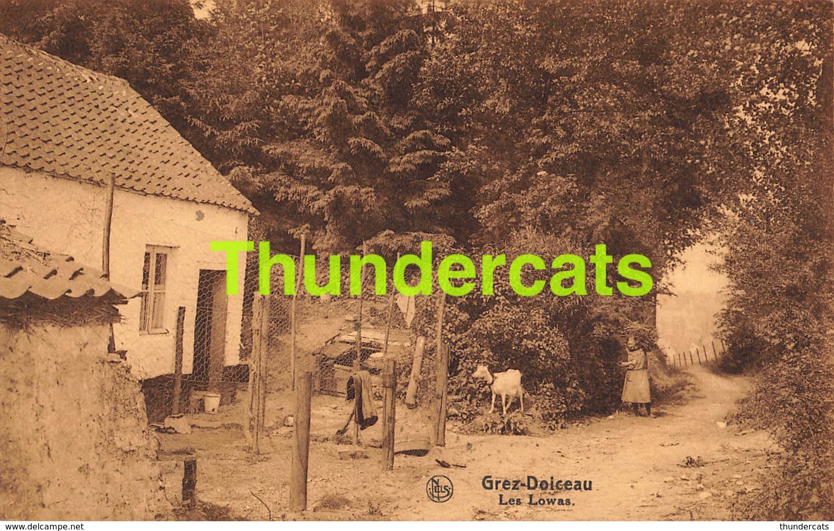 CPA GREZ DOICEAU LES LOWAS