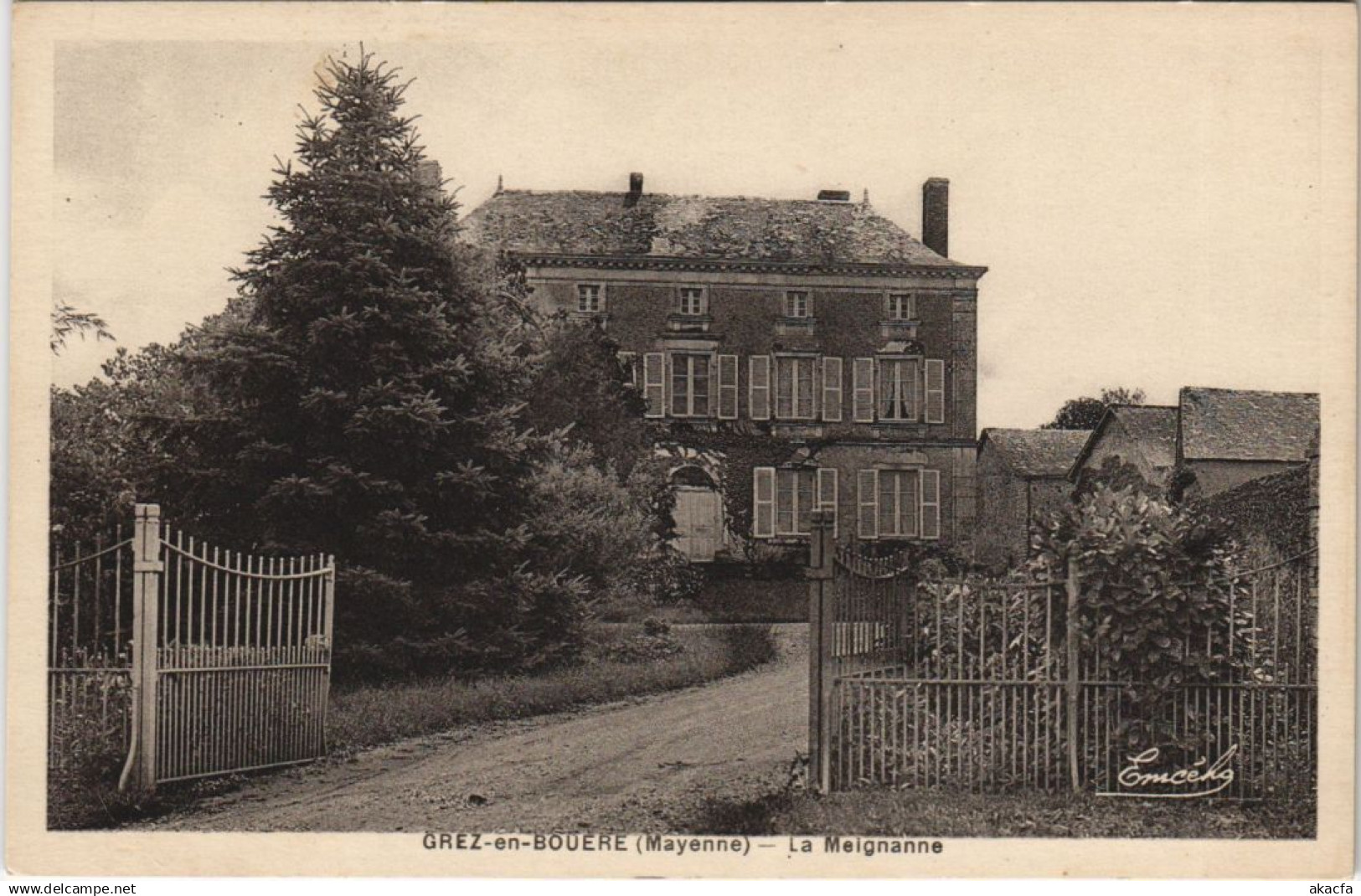 CPA Grez en bouere - La meignanne (159974)