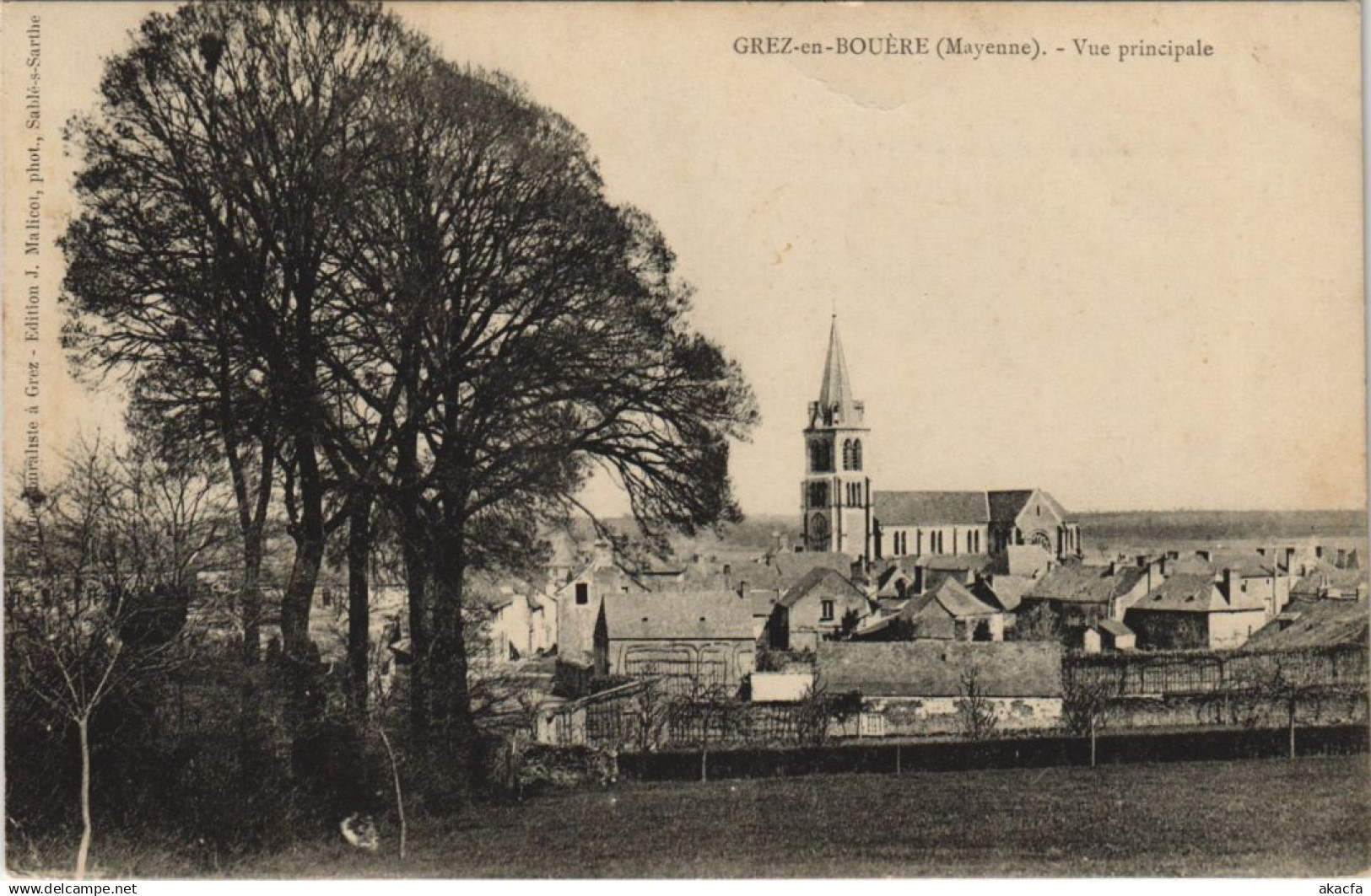 CPA Grez en bouere - Vue principale (159976)