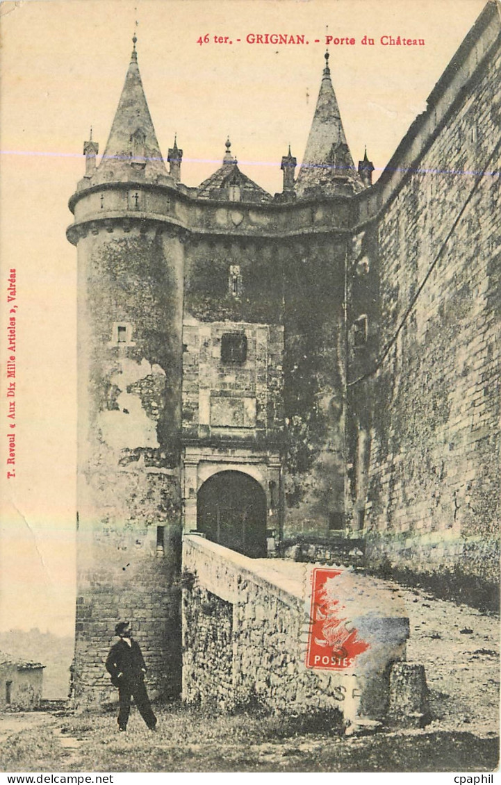 CPA Grignan Porte du Chateau