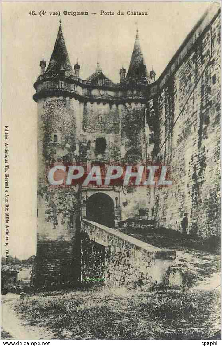 CPA Grignan Porte du Chateau