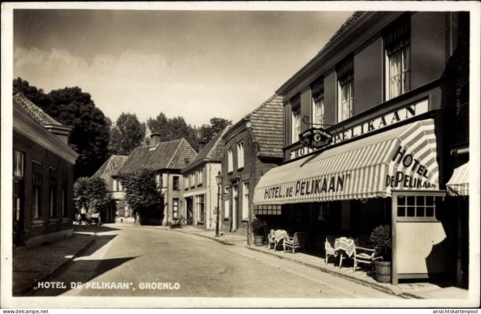 CPA Groenlo Oost Gelre Gelderland, Hotel de Pelikaan