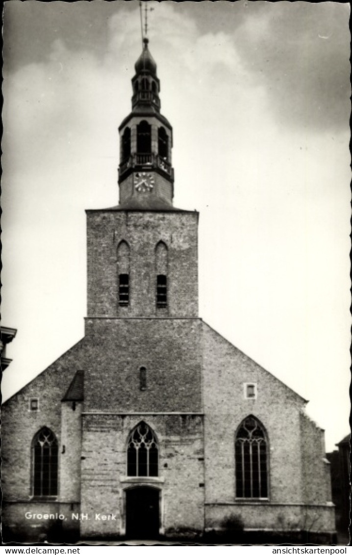 CPA Groenlo Oost Gelre Gelderland, N. H. Kerk