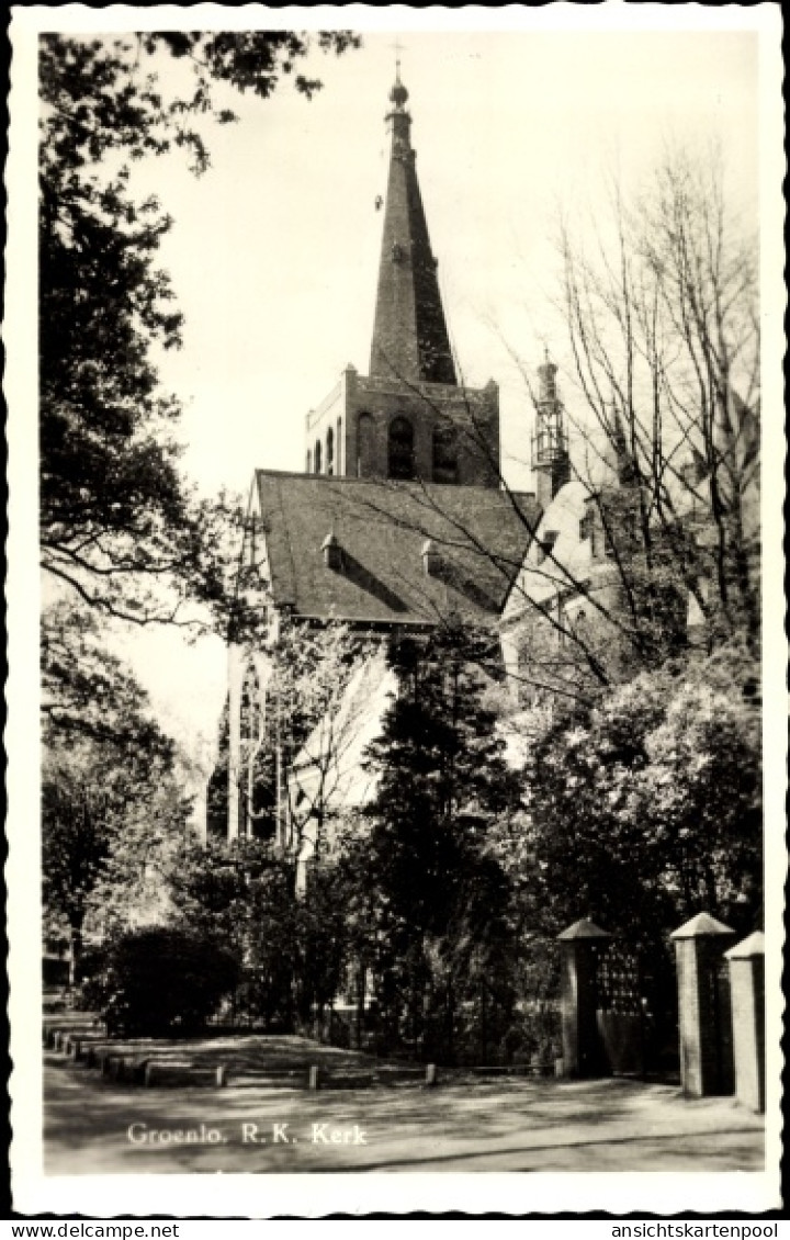 CPA Groenlo Oost Gelre Gelderland, R. K. Kerk